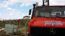 Executarea forajelor de puturi de apa in zone dificile